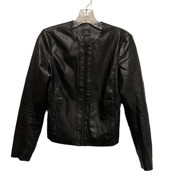 Armani Exchange Women Biker Jacket Size XS - Picture 1 of 7
